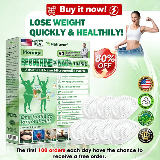 🇺🇸 𝐎𝐟𝐟𝐢𝐜𝐢𝐚𝐥 𝐔𝐒 𝐒𝐭𝐨𝐫𝐞 | 🧑‍⚕️🩺 Natravor® Moringa · Berberine × NAD+ 𝟏𝟎-𝐢𝐧-𝟏 𝐀𝐝𝐯𝐚𝐧𝐜𝐞𝐝 𝐍𝐚𝐧𝐨 𝐌𝐢𝐜𝐫𝐨𝐧𝐞𝐞𝐝𝐥𝐞 𝐏𝐚𝐭𝐜𝐡 — 𝐎𝐧𝐜𝐞 𝐃𝐚𝐢𝐥𝐲, 𝐕𝐢𝐬𝐢𝐛𝐥𝐞 𝐑𝐞𝐬𝐮𝐥𝐭𝐬 𝐢𝐧 𝟕 𝐃𝐚𝐲𝐬